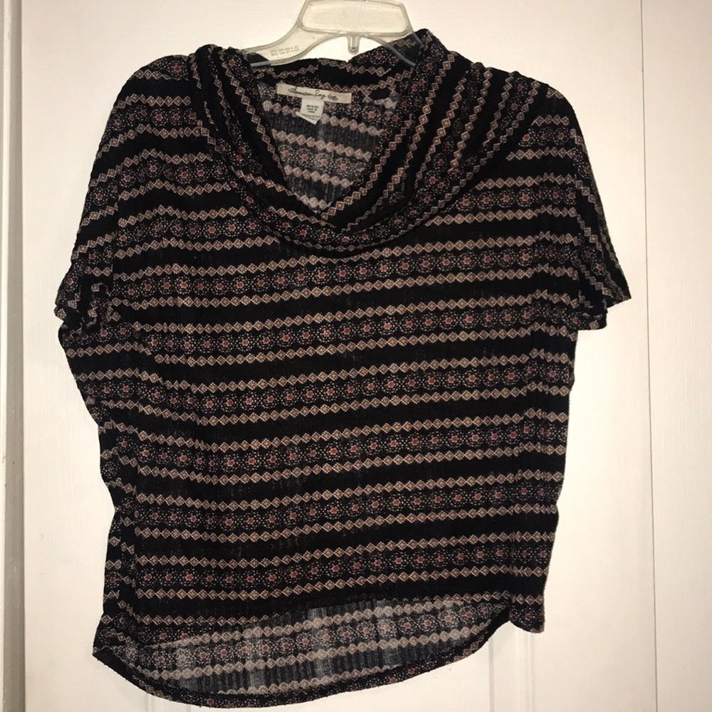 Short sleeve cowl neck shirt :)